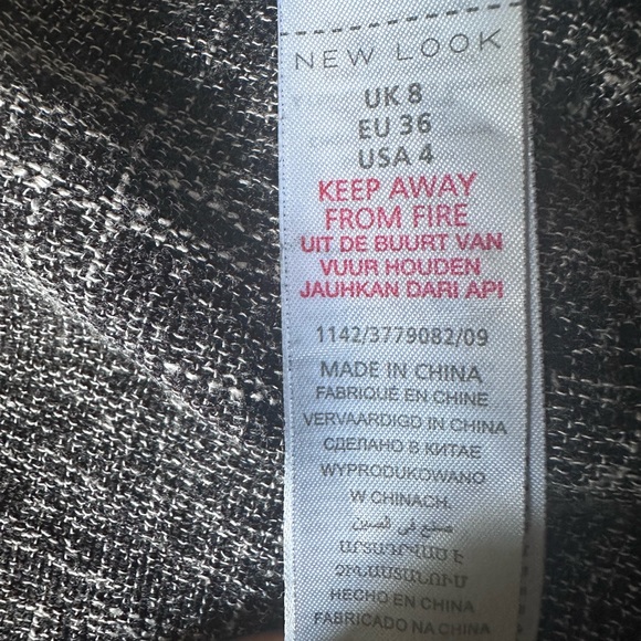 New Look Waterfall Belted Duster Jacket, US Size 4, Standard Midi Length - Picture 4 of 4